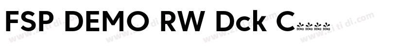 FSP DEMO RW Dck C字体转换 FSP DEMO RW Dck C字体转换